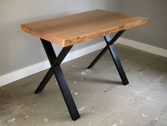 Bespoke maple office desk