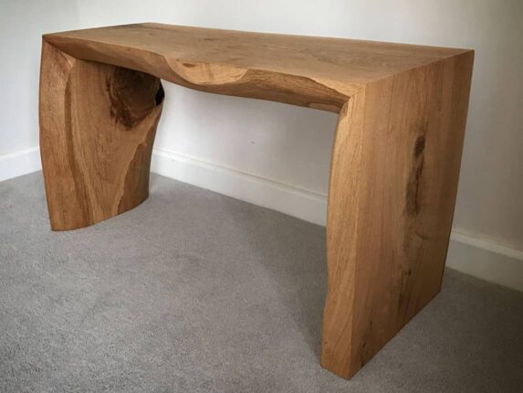 Oak side table