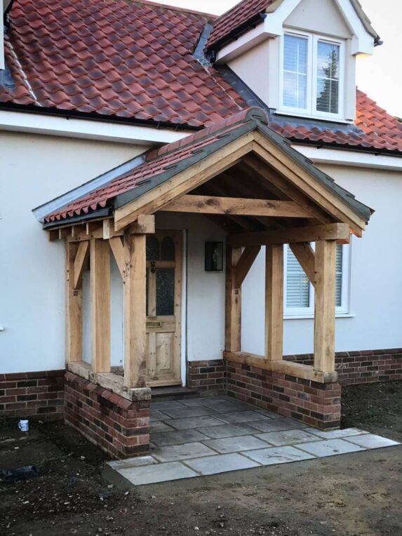 Oak porch